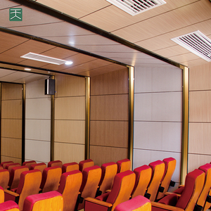 Tiange Theater di Assorbimento Acustico Fonoassorbente In Legno Micro-Perforato Acustico <span class=keywords><strong>Pannello</strong></span> di Parete - Product Image 2
