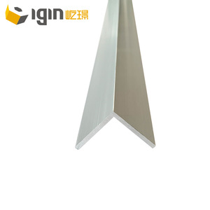 Profilé d'angle en aluminium Yijing 40 mm en forme de L, anodisé 6063T5, pour usage industriel et civil - Product Image 1