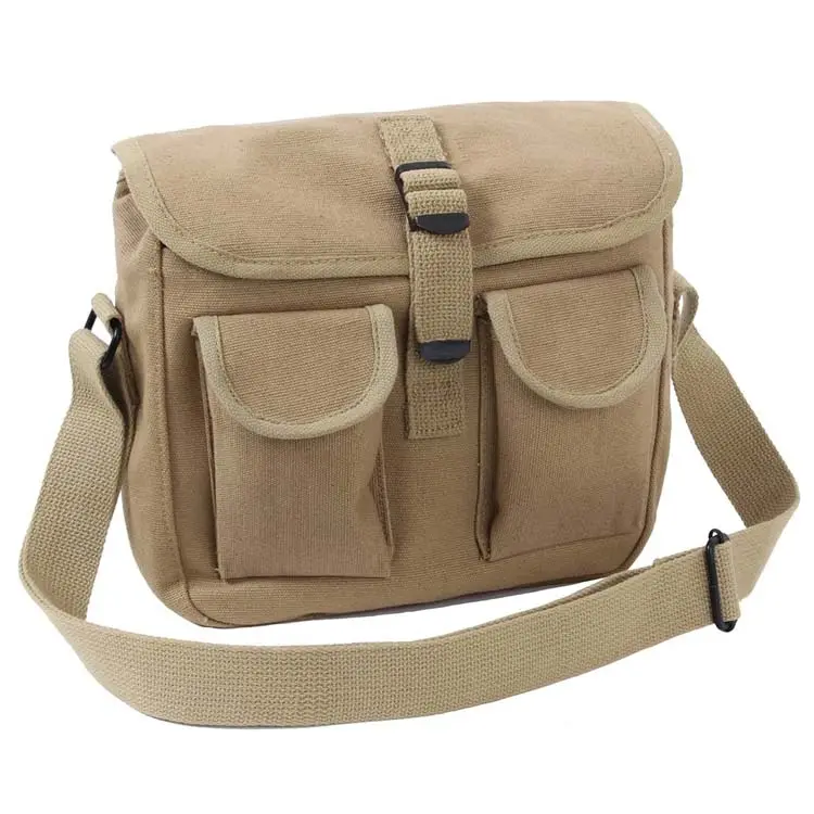 cotton canvas shoulder messenger bag men classic designers shoulder bag satchel for boys girls