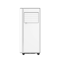 Climatisation portable AC/DC, refroidissement/chauffage, économe en énergie, pour la maison et l'hôtel, avec télécommande, élimination de l'humidité, pour les États-Unis et l'Australie