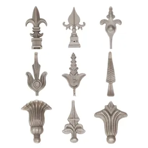 Outdoor and Garden Decorative Cast Iron Gate Fittings Forged Iron Steel for Staircase Fences and Trellises