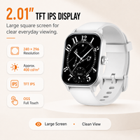 Reloj Inteligente Cuadrado de 2.01 Pulgadas con Logotipo Personalizado OEM ODM, Llamadas, Monitor de Ritmo Cardíaco, Monitor de Sueño, IP67, Rastreador de Actividad Física para Android iOS