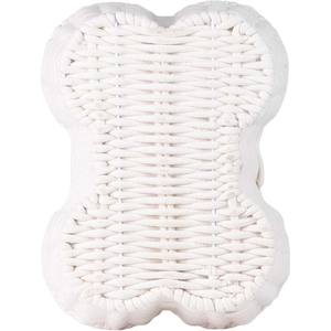 Cesta de juguetes de madera con asas, organizador de almacenamiento con <span class=keywords><strong>pizarra</strong></span> divertida para escribir, ideal para juguetes masticables de perro - Product Image 5