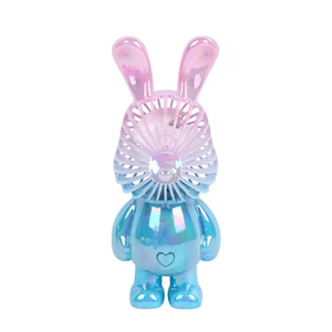 CITICITY Rabbit Design USB Rechargeable Mini <b>Fan</b> High-Speed 3-Speed Options Cartoon Rabbit Outdoor Portable <b>Handheld</b> <b>Fan</b> - Product Image 1