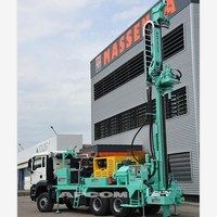 APCOM Foreuses de Puits d'Eau Montées sur Camion 1000m Petites Foreuses Pneumatiques d'Occasion pour Sondage sur Camion