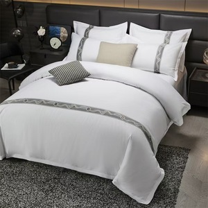 40S 60S 300tc 400TC khách sạn tấm ga trải giường <span class=keywords><strong>bedding</strong></span> <span class=keywords><strong>Set</strong></span> - Product Image 6