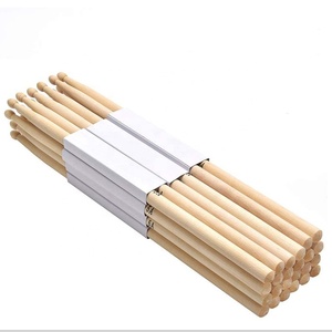Wholesale 5A 7A Maple Wood Drumsticks for Performance Musical Instruments Custom Logo <strong>Drum</strong> Major Use - Product Image 1