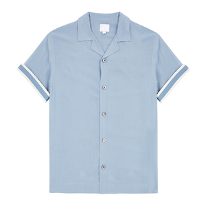 Venta al por mayor <span class=keywords><strong>de</strong></span> fábrica, <span class=keywords><strong>camisa</strong></span> informal <span class=keywords><strong>de</strong></span> algodón <span class=keywords><strong>de</strong></span> verano para hombre, <span class=keywords><strong>camisa</strong></span> <span class=keywords><strong>de</strong></span> vestir Formal <span class=keywords><strong>de</strong></span> <span class=keywords><strong>manga</strong></span> <span class=keywords><strong>corta</strong></span> con <span class=keywords><strong>botones</strong></span> blancos, <span class=keywords><strong>camisa</strong></span> teñida Lisa transpirable - Product Image 5