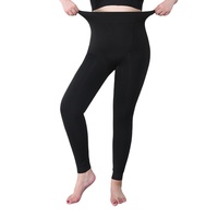 WB529 uniforme d'hôpital taille haute Leggings amincissant pantalon de compression apaisant grande taille solide Spandex/Nylon pour l'œdème