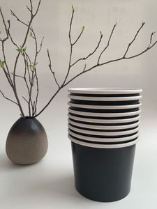 Loại mới chất lượng cao 280g + 16gpe 8oz Kem giấy bát cốc giấy - Product Image 6