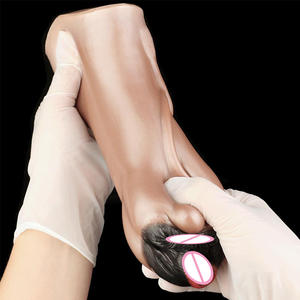 YOCY取り外し可能な毛皮動物ストローカー男性デュアルマスターベーターおもちゃリアルな肛門膣ポケットプッシー男性ペニスマッサージャー大人18 - Product Image 3