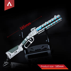 <span class=keywords><strong>APEX</strong></span> Legends 1/6 Metal Devotion Nitro Kustom Light Machine LMG Jouet pistolet Mode Jeu Collection Porte-clés Cadeau Sac à dos Pendentif Fête - Product Image 3