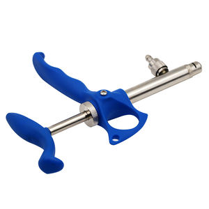 0.75ml 1ml 2ml otomatik veteriner şırıngası aşı paslanmaz çelik sürekli enjektör şırınga kanatlı veteriner şırıngası - Product Image 5