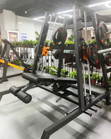 S & H Fitness Equipment Plaque Chargée Musculation Poitrine Presse Inclinaison Réglable Banc Presse Smith Machine