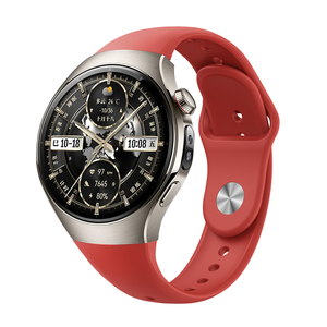 OURUOXI Cinturini Universali per Smartwatch, Compatibili con <span class=keywords><strong>Huawei</strong></span> Watch5 46mm-22mm, Cinturini in Silicone Solido Singolo - Product Image 4