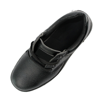 Nouveau modèle Chaussures de travail de sécurité pour garçon pour hommes S2 Executive Bottes en cuir noir Safeman
