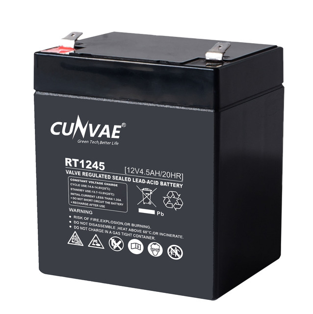 Factory Sale 12v4.5ah Rechargeable Maintenance Free Deep Cycle Solar Lead Acid Battery