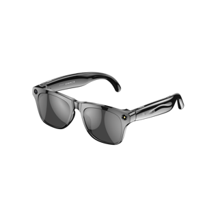 Lunettes intelligentes AI <span class=keywords><strong>avec</strong></span> assistant vocal Caméra vidéo HD mains libres pour la capture de photos et d'audio Lunettes de lecture de musique - Product Image 3