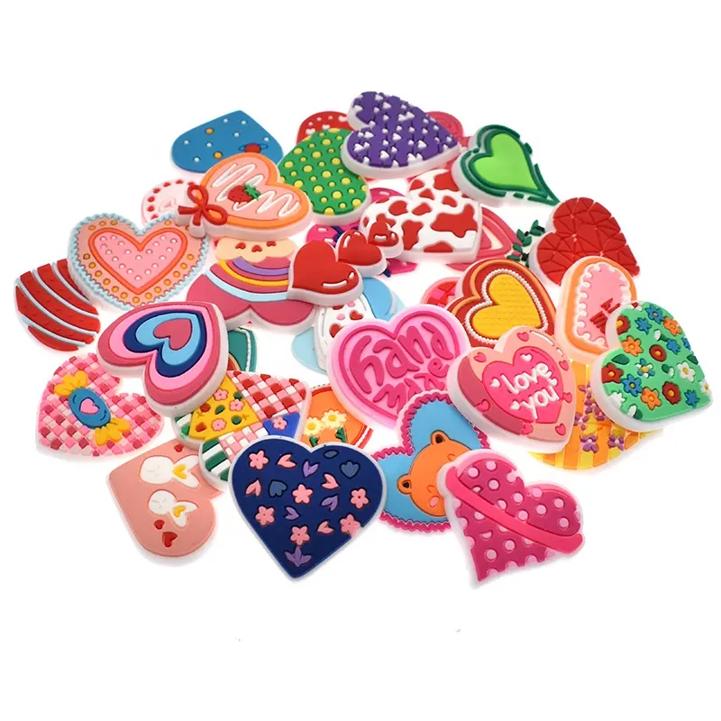 Accessori di San Valentino per pantofole Set regalo per i giorni di San Valentino intasano le cose per gli zoccoli di San Valentino