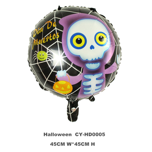 2020 Venta caliente de papel de aluminio de decoraciones de <span class=keywords><strong>feliz</strong></span> fiesta de Halloween globo venta al por mayor - Product Image 6