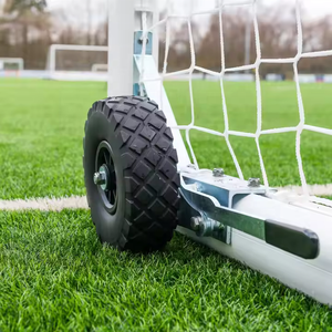 Roues en plastique mousse PU de haute qualité 4.10/3.50-4, logo personnalisé, <span class=keywords><strong>but</strong></span> de football portable, remplacement, nouveaux roulements à aiguilles - Product Image 5