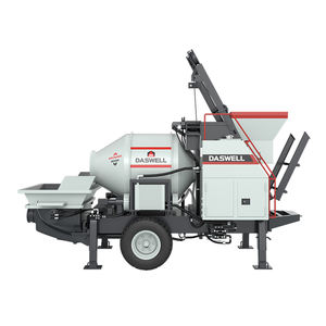 Daswell professionale produttore pompa per calcestruzzo betoniera con pompa macchina macchine edili - Product Image 2