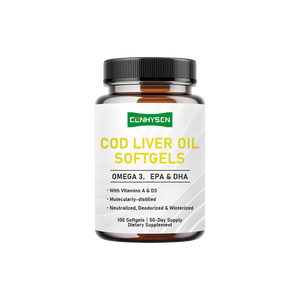 OEM ODM <strong>Cod</strong> <strong>Liver</strong> <strong>Oil</strong> <strong>Softgels</strong> Heart Support and More Balanced Immune Response with EPA &amp; DHA Omega 3 <strong>Cod</strong> <strong>Liver</strong> <strong>Oil</strong> <strong>Softgels</strong> - Product Image 1