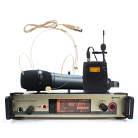 Système de microphone sans fil professionnel EW335G3 EW300 G3 avec microphone UHF portatif E835S