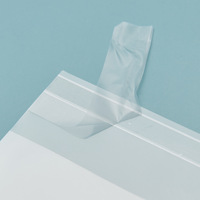 Vente en gros de sacs adhésifs auto-scellants en plastique BOPP personnalisés pour vêtements alimentaires sacs d'opp pour l'emballage d'emballage
