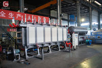 Nouvelle machine de moulage de panneaux en mousse EPS à refroidissement sous vide contrôlée par PLC de la marque Guiju, pour la fabrication de blocs de mousse de polystyrène/styrofoam, certifiée CE