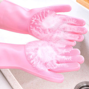 <b>Pet</b> silicone bath gloves, bath <b>brush</b> gloves, dishwashing gloves, cleaning and grooming gloves, massage comb gloves, - Product Image 3