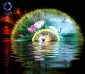 Fournisseur d'équipements de projection de films sur écran d'eau, de spectacles de films en plein air et de divertissements laser SC051403 adoptant des technologies PLC et DMX51 avancées - Product Image 2