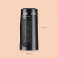 Nouveau petit cuiseur solaire à économie d'énergie pour chauffage électrique, avec flamme de télécommande d'humidification,