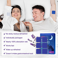 Patchs Transdermiques pour le Sommeil, Patchs Transdermiques pour les Rêves avec Huile Essentielle de Lavande pour Améliorer la Qualité du Sommeil, Patchs à la Mélatonine, Faciles à Coller