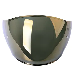 Visière/lentille de casque de moto coupe-vent intégral pour casques de moto