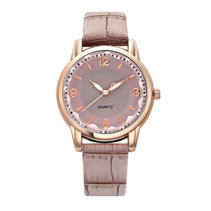 Reloj de Cuarzo para Mujer, Diseño Simple, Caja de Aleación, Correa de Cuero Clásica, Elegante y Casual, OEM ODM, Nueva Moda - Product Image 5