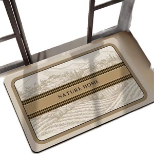 Tapis de sol en terre de diatomée Yongjin Nature Home, antidérapant, absorbant l'eau, séchage rapide, 38x58cm, 48x78cm, 58x88cm - Product Image 5