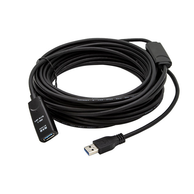 Factory High-speed Extension Cable Top Sale USB3.0 5m/10m/15m/20m/25m/30m with Signal Amplifier USB 3.0 Extension Cable