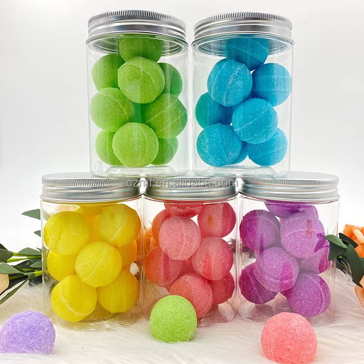 Натуральный органический шариковый скраб для самостоятельного изготовления с фирменной торговой маркой на заказ, отшелушивающий пенообразующий скраб для тела с шариком из веганского сахара