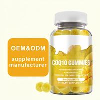 Gummies HDK CoQ10 – Compléments personnalisés OEM/ODM pour la santé cardiaque et l'énergie – Antioxydant, anti-âge et stimulant de vitalité