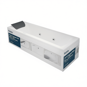 Bañera de Hidromasaje con Marco y Paneles 170x70 cm Modelo Y Idro - Product Image 2