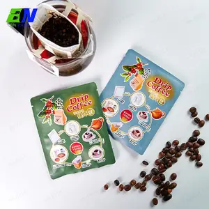 Wholesale Drip Coffee 100g Color Stock Coffee Bag Custom Printing Available