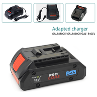 TPCELL 4AH/5AH Professional 18V Li-ion Batterie de remplacement pour ProCORE 21700 BMS pour BAT609 BAT618 Lithium Ion Battery