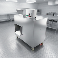 Machine industrielle de broyage d'os en acier inoxydable haute performance pour la production de pâte de bœuf, de poulet, de poisson et d'aliments pour animaux de compagnie