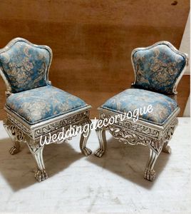 Canapé trône pour la mariée et le marié, décorations de mariage du fabricant indien, chaise pour mandap - Product Image 2