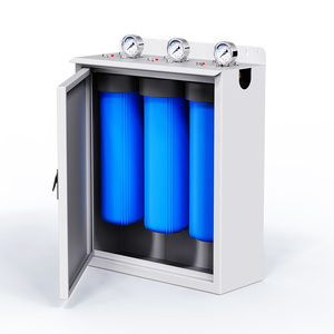 Système de filtration d'eau complet Big <span class=keywords><strong>Blue</strong></span> à 3 étapes, purificateur d'eau en plastique pour usage domestique et industriel - Product Image 2