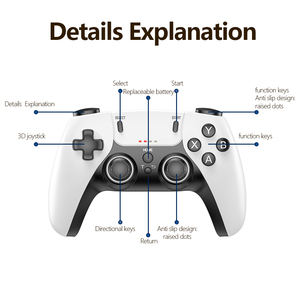 Nouvelle Console <span class=keywords><strong>de</strong></span> <span class=keywords><strong>Jeu</strong></span> Vidéo TV Sans Fil X10 Pro 4K 2026 avec Plus <span class=keywords><strong>de</strong></span> 50 000 Jeux, Manettes Doubles et Prise en Charge PSP/DC - Product Image 5