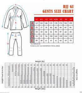 Bjj กิโมโน JiuJitsu Bjj Gi,กิโมโน Jiu Jitsu บราซิลเลียนแบบกำหนดเอง - Product Image 6