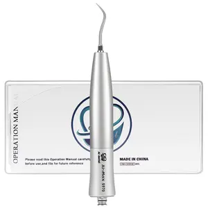 AI-S970 Nha Khoa Siêu Âm Air Scaler Handpiece Thép Không Gỉ N Loại Coupler Đa Chức Năng Sonic Tay Mảnh 3 Lời Khuyên