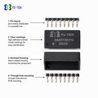 Transformateur Ethernet PoE YX YX-1607G 10/100BASE-TX 350mA 16 broches SMD Tolérance +/-0.20 Température de fonctionnement -40°C +85°C pour routeurs/commutateurs